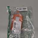 vvag Car Key Fob Holder, Universal Genuine Leather Key Fob Case with Hook and Loop Tape, Premium Automotive Smart Key fob Holder, for Remote Key Fob, Car Accessories for Women & Man (Orange)