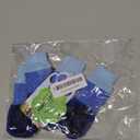 EXPAWLORER Anti Slip Dog Socks to Prevent Licking Paws, Dog Shoes for Hot Pavement, Dog Booties for Hardwood Floors, Dog Boots & Paw Protectors with Grippers for Small Medium Large Senior Dogs Blue S