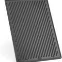 Onlyfire Reversible Cast Iron Cooking Griddle for Weber Genesis II & Genesis II LX 300 Series Gas Grills