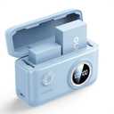 llano 2-Pack NP-W126S Batteries and Fast Charger for Fujifilm XT30II X100VI X-M5 XS10 XT3 XT2 XT1 XT30 XT20 XT10 X100V XT200 XT100 X100F XA7 XE3 Xpro3 Xpro2 Xpro1 XE1 XE2 XE2S XM1 XA3 XA5, Blue