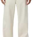Hudson Mens Luca Loose Fit Wide Leg Denim Pant (32, White Sands)