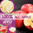 ONETANG Freeze-Dried Fruit Apple Chips, 10 Pack Single-Serve Pack, Non GMO, Kosher, No Add Sugar, Gluten free, Vegan, Holiday Gifts, Healthy Snack 0.35 Ounce (EXP 01/16/27)