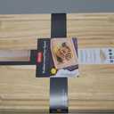 Dexas Rubberwood Pour Spout Cutting Board 21" x 15" x 1" | Juice Groove, Easy-Pour Corner, Heavy-Duty Wood Board for Carving & Chopping