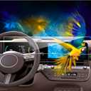 2PCS 2026 2025 2024 Kona Screen Protector (ALL IN ONE) Design for Hyundai Kona 2025 Dual 12.3 inch Touch Screen Kona Screen Protective Film Kona Accessories 2025