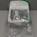 Fhiny 5.5LB Dog Food Storage Container, Airtight Pet Treat Bin Translucent Dry Food Grain Storage Barrels Sealed Bucket Moisture-Proof Plastic Cat Puppy Food Bin with Seal Locking Lid Keep Fresh (M:11.4"L x 7.8"W x 7.2"H)