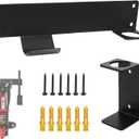 Wall Mount Floor Jack Stand Rack Organizer, Car Hydraulic Trolley Jack Stands Holder, Jack Stands Tower Racing Trailer Accessories Tool Used for Hanging Jacks and Extension Rods