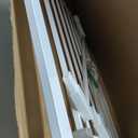 Safety 1st Easy Install Walk Thru Baby Gate for Doorway With Door, Dog Gates, Fits 29"-38", Easy Install 28" Tall, White