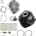 WFLNHB Cylinder Gasket Piston Ring Kit Replacement for Yamaha PW 80 PW80 1983-2006 Replacement for 21W-11111-00-00 1W7-11181-00-00