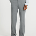 EXPRESS Men's Slim Washable Modern Tech Suit Pant - Grey, Size 52R