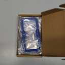 for Bronco Air Conditioning Outlet Vent Trim, 4PCS Center Console Dash AC Vent Ring Cover Compatible with 2021-2024 Ford Bronco Interior Accessories, Blue