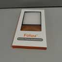 Foluu for Samsung Galaxy Z Flip 7 5G Case, Galaxy Z Flip 7 Leather Case, PU Leather + Hard PC Shell Ultra Thin Slim Durable Protective Phone Case Cover for Samsung Galaxy Z Flip7 5G 2025 (Yellow)