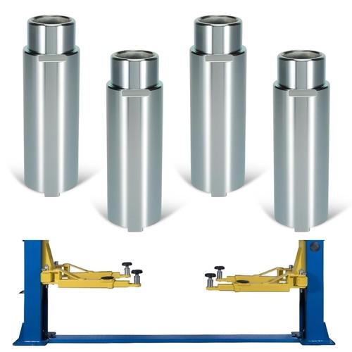 Ytrica 4Pcs  49MM ID 6"/152MM Height 2 Post Lift Adapters, Car Truck Lift Tall Stack Extension Adapter Fit for 50MM KATOOL 2 Post Lift Tall Vehicles Adapters Pins