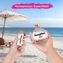 2 Pcs Honeymoon Sand Keepsake Jar 2025, Engagement, Wedding, Bridal Shower Gift, Romantic Honeymoon Gifts for Newlywed Couple(Equipped with a gift box)