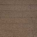 Roofing Shingles 3-Tab 39.4” by 13.1”, Brown Asphalt Shingles (8 - Count)