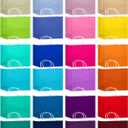 Qiqee 100Pcs Paper Gift Bags with Handles - 12.6"x4.3"x10" Wide Large Party Favor Bags 