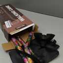 Elegant Walking Cane for Women, Foldable & Adjustable Cane for Seniors with Self-Standing Tip | Lightweight Mobility Aid for Stability & Balance Support (Pink Flower)