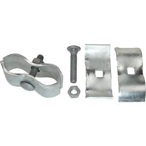 10 Set Chain Link Fence Panel Clamps 1-3/8" Dog Kennel Panel Clamp for Round Pipe Panel Frame