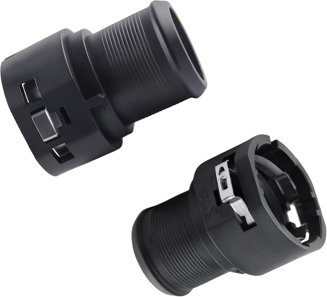 2-Pack Lower Radiator Hose Connector Compatible with Hyundai Sonata Elantra Tucson, Kia Optima Sportage 2011-2022 - Replaces 25485-3J000 254853J000 - Reinforced Coolant Pipe Adapter for Leak-Free Engi