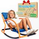 Kids Rocking Chair Sensory Rocker for Kids Ages 3-8 Calming Chair for Autism & Sensory Play Indoor Rocker for Focus, Relaxation & Quiet Time