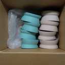 Kitty City Raised Cat Bowls, Small Bowl 2pk (Pastel) (Pack of 8)