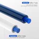 Creality Official Capricorn Bowden Tubing 1M, PTFE Teflon Tube Support 1.75mm Filament Heat Resistant High Lubrication Low Friction for Ender-3/3 Pro / 3 Max / 3 V2 / Ender-5 Series/CR-10 Series