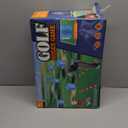 Golf Yard Bucket Games, 9 Holes Bucket Backyard Golf Game Set with LED Light and Flags for Adults & Kids Indoor Outdoor, Golf Practice Gift for Backyard, Park, Beach and Lawn (Red)