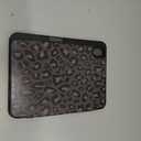 Compatible With Ipad Mini 7 Case(A17 Pro) 2024 Ipad Mini 6 Case 8.3 Inch 2021, Pencil Holder Soft Back Auto Sleep/Wake Cover Women Men Girls Cute-Black Leopard Cheetah