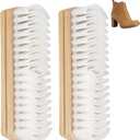 2 x Suede Shoe Brush and Eraser,Rubber Shoe Brush, Shoe Brushs Eraser,Soft Suede Shoes Brushs Cleaner,Suede Cleaning Brush for Shoes,Bags,Jacket,Flocked & Matte Leather(2pcs