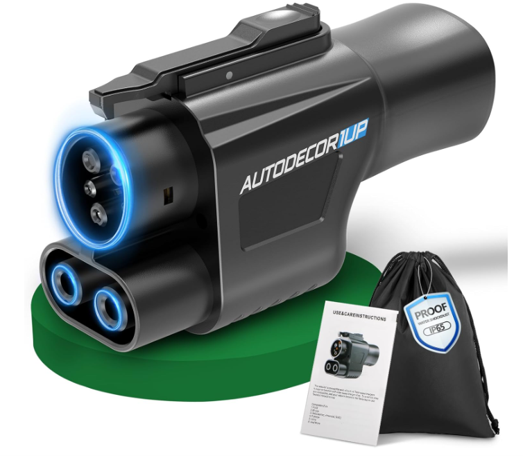 Adapter, 500A/1000V Tesla Charger Adapter, DC Adapter Fit for Ford, Rivian, GM, Volvo, Polestar, Nissan, Mercedes-Benz, Hyundai, Lucid, Kia, Genesis, and Honda Prologue EVs