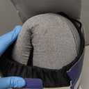 FIOGIKO Travel Neck Pillows for Airplanes  360° Ergonomic Memory Foam Travel Pillow  Relief Neck Pain with Breathable Support for Long Flights, Car, Train & Office Use  Adults & Kids (Gray)