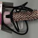 Thermal Brush for Blowout Look, 1.25 Inch Heated Round Brush for Loose Curl,Volumizing Ionic Curling Iron Wand, Blush Pink