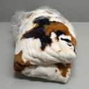 Krifey Faux Fur Blanket for Dorm Bed, Soft Couch Throw, Cozy Fuzzy Plush Thick Warm Blanket, Faux Rabbit Fleece, Christmas Birthday Gifts for Girls Women Mom Men, Room Decor, Animal Cow Print, 60x80in