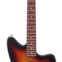 IYV 6 String IYV-IJGAP-200 Semi Hollow Electric Acoustic Guitar 3T Sunburst, Right, IJGAP-200