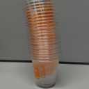 Jingmore 50 Pcs 3 oz Merry Christmas Shot Cups Small Plastic Party Glasses Clear Disposable Drinking Cups Whiskey Tasting Food Samples Glasses for Xmas Party & Events(Thanks Friends Giving)