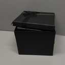 Tenceur 10 Pcs Gift Boxes with Lids Heavy Duty Nested Assorted Sizes Cardboard Gift Boxes for Presents with Ribbon for Xmas Holiday Present(Black,10 Size)