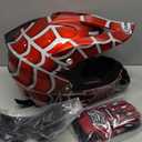 OUMURS Youth Dirt Bike Helmet DOT Certified for Boys & Girls Ages 5-14, Four Wheeler, Motocross, BMX, MX, UTV, Go Kart, Racing, Skateboard, Baseball