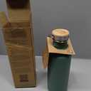 Bambaw Stainless Steel Water Bottle - Non-Insulated, Reusable Metal Sports Bottle, Sage Green/Grey