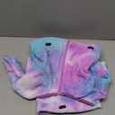 Dog Winter Coat for X-Large Dogs, Warm Fleece High Collar Full Body Dog Jumpsuit Comfortable Onesie Apparel (Purple Blue, X-Large) (Reference Weight 13-22 lbs)