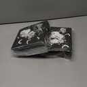 2 x 100Pcs Halloween Paper Napkin Skull Rose Crow Disposable Luncheon Napkin Double-Sided White Black Dinner Napkin for Home Party Table Decor