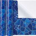 Nuanchu Vinyl Pool Liner Patch Self-Adhesive PVC Repair Patch for Swimming Pools Inflatable Boat(Marble,12 x 80 Inch)