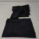 Salon Towels 12Pack, Microfiber Barber Towels Bulk, (16x29 inches) Hair-Drying Cloth Super Soft Black Hand Cloth for Gym, Bath, Spa Use and Home Beauty Care(Not Bleach Proof)