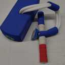 Flybar My First Foam Pogo Jumper for Kids Fun and Safe Pogo Stick for Toddlers, Durable Foam and Bungee Jumper for Ages 3 and up, Supports up to 250lbs (Large, Blue Police)