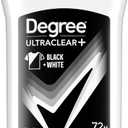 Degree Men  Antiperspirant Deodorant Black+White 4 Count 72-Hour Sweat & Odor Protection Antiperspirant For Men With MotionSense Technology 2.7 oz