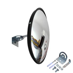 Convex Corner Mirror - 12" Security Mirrors for Business, Garage, Warehouse, Blind Spot, Office and Traffic Security, Backup Mirror for Driveway with Clear view
