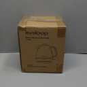 Evoloop Electric Tea Kettle, 1500W /1.0L Hot Water Boiler Heater Pot, Retro Small Electric Kettle, 100% Stainless Steel BPA Free Electric Teapot, Auto Shut-Off & Boil-Dry Protection