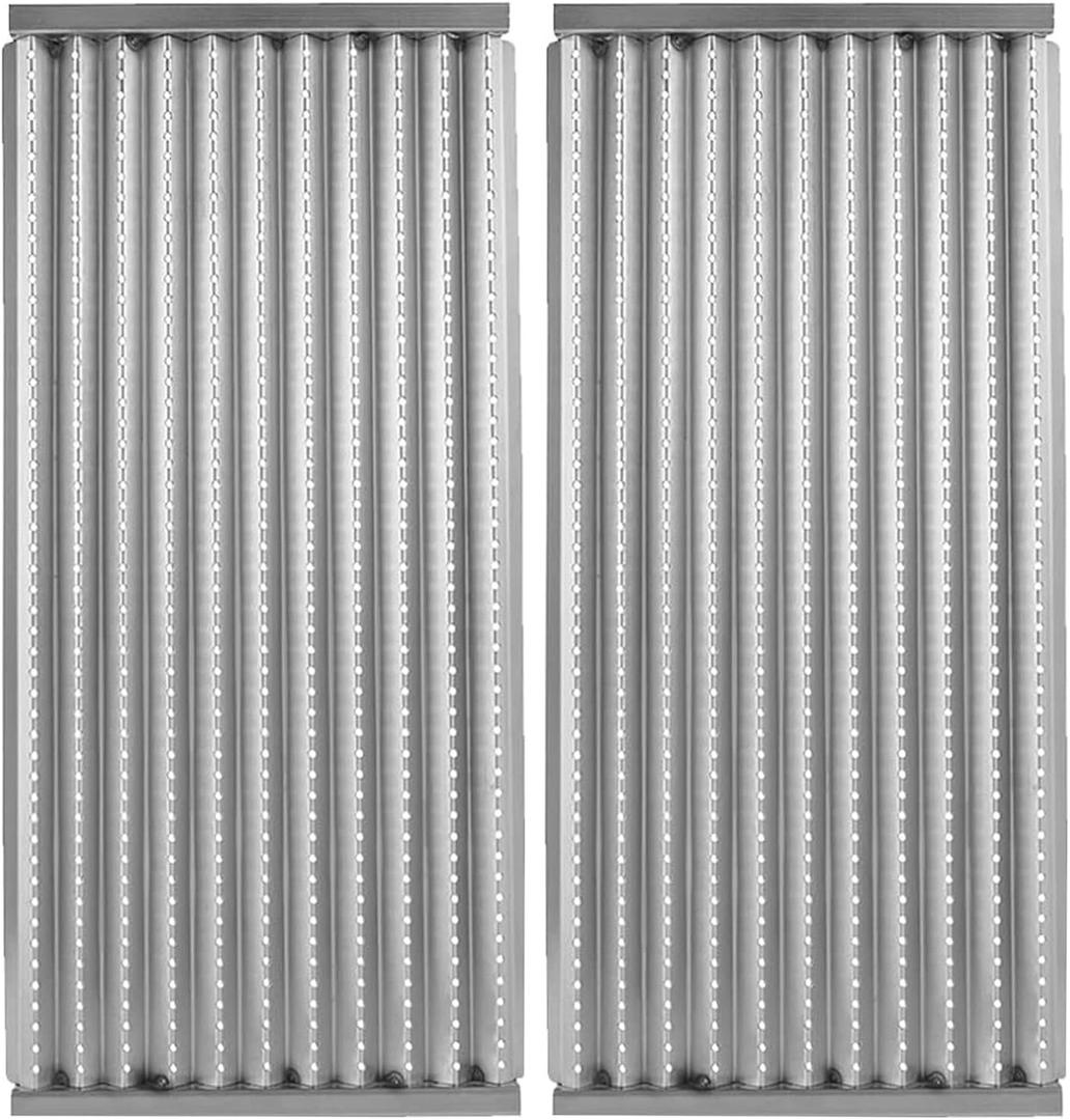 Grill Emitter for Charbroil TRU-Infrared 463241314 463241313 463247412 463241013 463257110 463270613 463246909 463243911 463247109 463247009 Gas Grill, 18 7/16” Stamped Emitter Grates