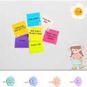 White 16.5 x 12.6 inch Cork Board, self-Adhesive Bulletin Board (with Adhesive Backing) with pushpins, Cork Boards for Walls can be Used to Stick Notes, schedules, Office and Home, Vision Board