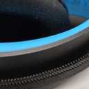 ZIHNIC Bluetooth Headphones Over-Ear, Foldable Wireless and Wired Stereo Headset Micro SD/TF, FM for Cell Phone,PC,Soft Earmuffs &Light Weight for Prolonged Wearing (Black/Blue)