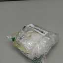 Tyqour White Lace Ribbon 10 Meters Elegant Lace Trim for Sewing, Fabric by The Yard, Perfect for Wedding, Dress Decoration, and Gift Wrapping