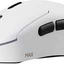 Rapoo VT3 MAX Gen-2 Wireless Gaming Mouse, True 8K Wireless Polling Rate, 53g Lightweight, Up to 750 Hr Battery, Nordic nRF54L15 MCU, 120-Million Optical Switch, 10 Programmable Buttons, Macro Enabled (White)